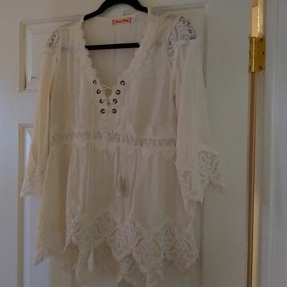Naanaa Wang bohemian top